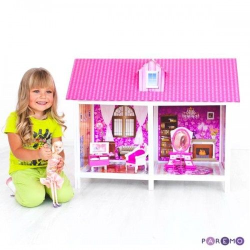 Одноэтажный кукольный домик PAREMO PPCD116