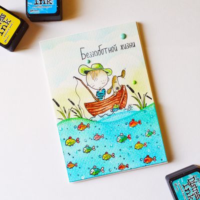 ФП штамп "Рыбки" (м)