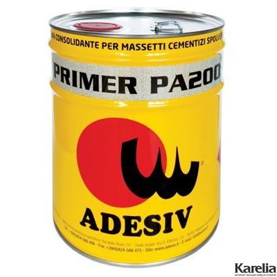 Грунтовка под клей Adesiv PRIMER PA200 5 литров купить в интернет-магазине karelia-floor.ru