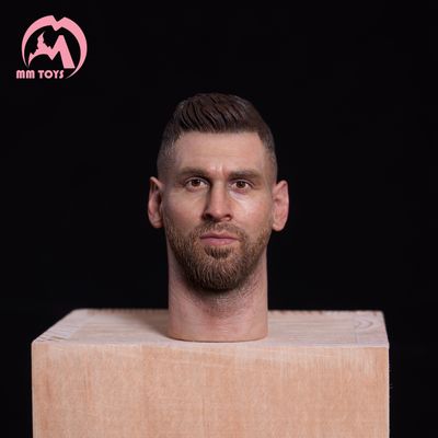Скульпт с шеей (Лионель Месси) - 1/6 Messi head sculpture (MM003) - MM TOYS