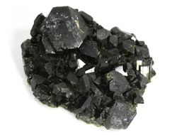 Эпидот, сросток кристаллов, Перу (68*54*27 мм, 129 г) №35872