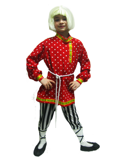 Русский национальный костюм- Емеля 6-9 лет