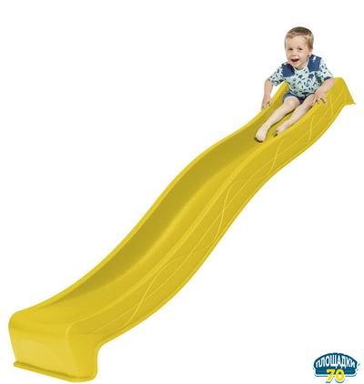 Горка детская - Скат Tsuri (Тсури) 3 метра желтый