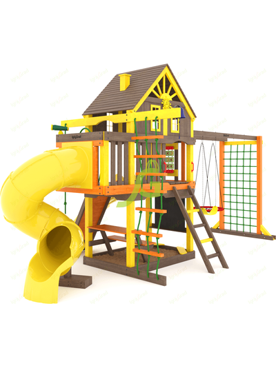 Детская площадка IgraGrad Шато с трубой (Домик) мод.2