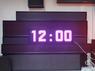 Офисные часы-[88:88]-350х990мм