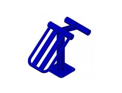 Уличный тренажер скамья для пресса AVU023