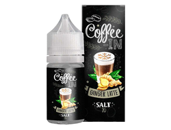 COFFEE IN SALT (20 MG) 30ml - GINGER LATTE (ИМБИРНЫЙ ЛАТТЕ)