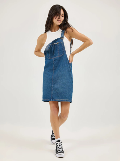 Платье-комбинезон Lee® Women's Loose Bib Denim Overall Dress