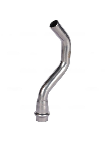 Обвод ROMMER однораструбный НПр, 15 из нержавеющей стали прессовой