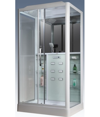 Душевая кабина Loranto Selak CS 129 L белая 90*150