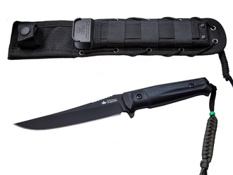 Нож Croc D2 Black Titanium Tactical Echelon