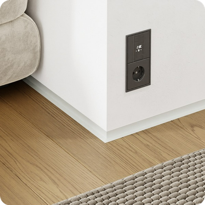 Антиплинтус Лука Апл 02.2700.016 Белый