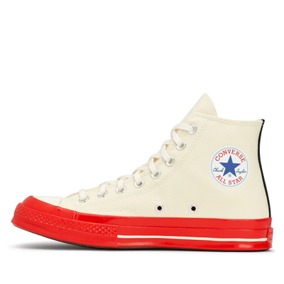 Кеды Converse Comme des Garcons PLAY HIGH TOP RED SOLE A01794C фото