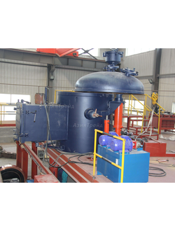 Вакуумная индукционная печь