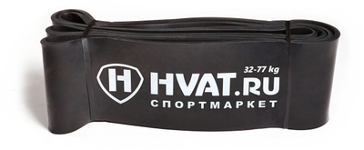 Черная резиновая петля (32-80 кг)