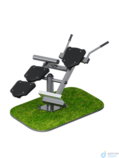 Скамья для пресса + гиперэкстензия