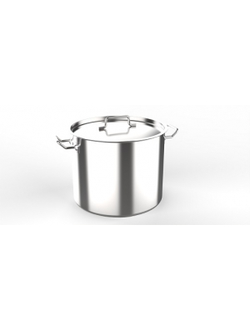 Кастрюля-котёл с крышкой 40 л, нержавеющая сталь