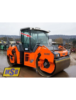 Стекло лобовое правое на Hamm HD+90, Hamm HD+110, Hamm HD+140