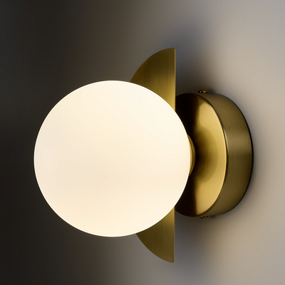 Freya, Настенный светильник (бра) Sepia, FR5391WL-01BS