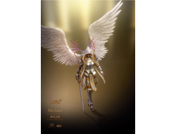 Архангел Михаэль в серебряном - Коллекционная фигурка 1/12 SCALE Dawn Wings Silver Armor Archangel (LXF2311B) - Lucifer
