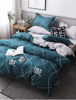 Постельное белье TANGO Dream Fly микросатин семейное 160x210x2 220x245x1 50x70x2 DF05-119-50