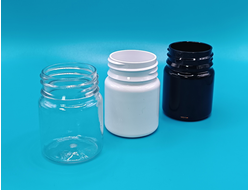 Банка ПЭТ 40мл/37мм, черная, арт.2230