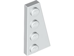 Wedge, Plate 4 x 2 Right, White (41769 / 4160857)