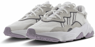 Adidas Ozweego White (Белые с серым) сбоку