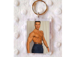 Брелок акриловый Jean-Claude Van Damme, Жан-Клод Ван Дамм №2
