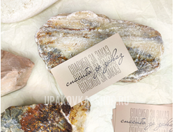 Открытка односторонняя 5*9 см "Спасибо за заказ"