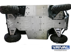 Защита UTV Rival 444.7415.1 для POLARIS Ranger 400 2013-2014 (Алюминий) (980*580*170)