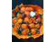 Букет из мандаринов с розами