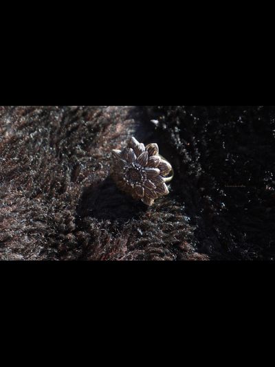 Волшебное кольцо &quot;Кофейный Цветок. Тёплое утро&quot;