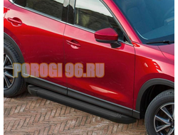 пороги для мазда мазда цикс 5 черные