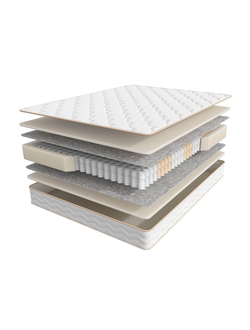 Анатомический Матрас MyCloud ОРТО МИКС HR, ORTO MIX HR, независимый блок 7-ZONE, термофиксированный фетр, экстракомфорт, СЛУЖИТ 15 ЛЕТ