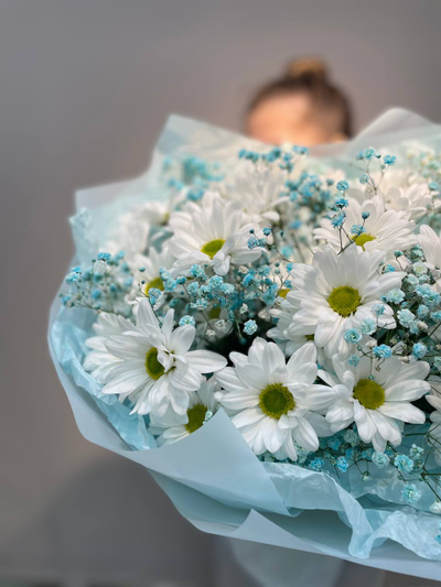 Букет Небесно-Голубой