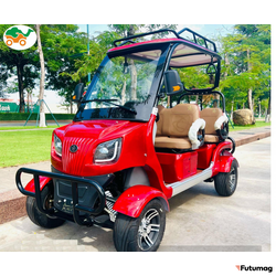 Гольфкар GreenCamel Сонора A40 New (4 seats 2500W 225/40-10' литые) красный