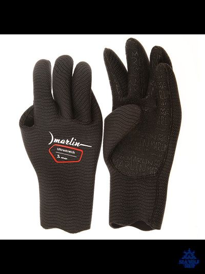 Перчатки неопреновые 3мм Marlin ULTRASTRETCH black р.XXL