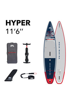 SUP-доска надувная для туризма Aqua Marina Hyper 11'6"