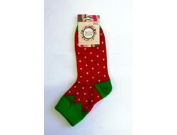 НОСКИ  ЖЕНСКИЕ ФАНТАЗИЙНЫЕ КЛУБНИКА 2196 ДИЗАЙН 2