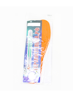 Стельки непромокаемые термо ОРАНЖЕВЫЕ р.41