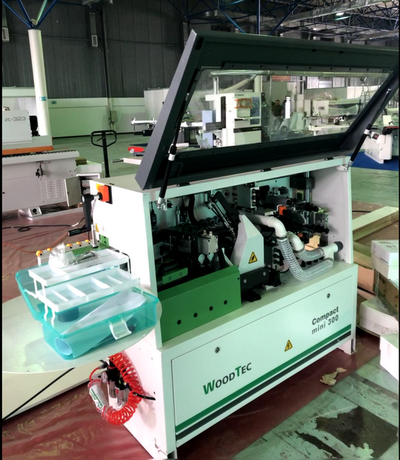 Автоматический кромкооблицовочный станок WoodTec Compact mini 300, от