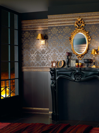 Бордюр Villeroy&Boch La Diva 1541 ET34 5x30 см