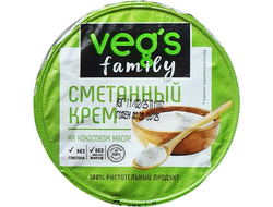 Крем со вкусом сметаны, 320г (Veg's)