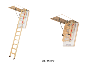 Деревянная чердачная лестница LWT Thermo