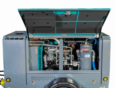 Винтовой компрессор Master Blast MB-190D-7+AC (дизельный с осушителем)