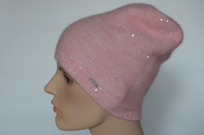 Шапка Vizio  6948 CLO розовая Италия