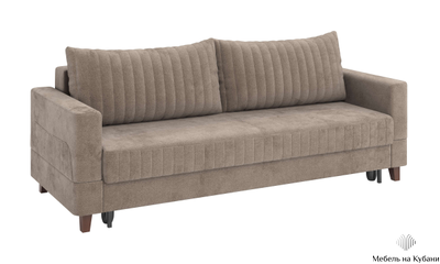 ЕвроМагнат Ф / диван - кровать (велюр тенерифе хумус)
