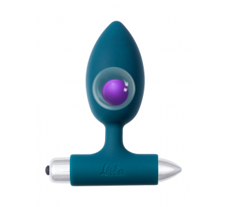 8014-02 АНАЛЬНАЯ ПРОБКА С ВИБРАЦИЕЙ SPICE IT UP NEW EDITION PERFECTION DARK GREEN