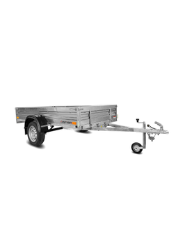 Прицеп «Спутник Expert» (2540х1300х330) оцинкованная рама, без подрамника ХИТ ПРОДАЖ!!!